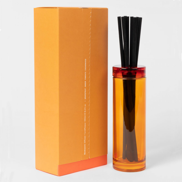 Paul Smith Diffuser Bookworm,, 250ml, Glas lid orangeyellow-red, with gift bo